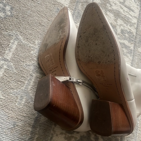 Rag & Bone Razor Leather Ankle Boots SZ39 - Picture 8 of 8